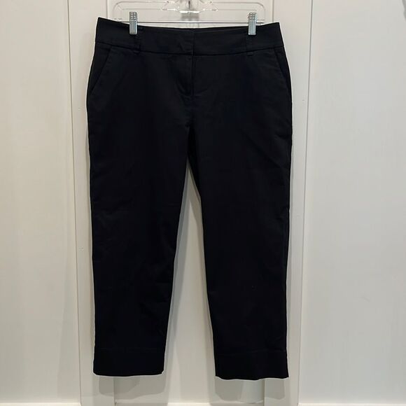 Tommy Bahama Pants - Tommy Bahama New Sail Away Black Twill crop pants-NWT